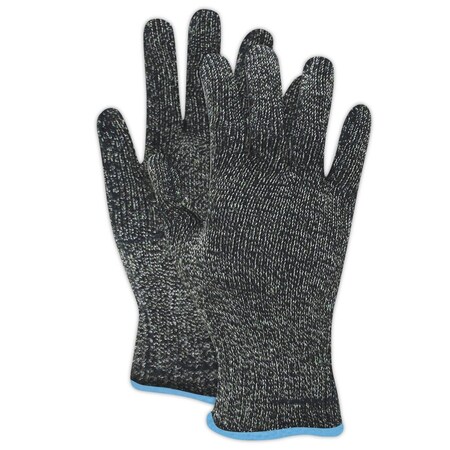 Magid Machine Knit Gloves, Cut Level A4 , 7 12 PK XKS200-7